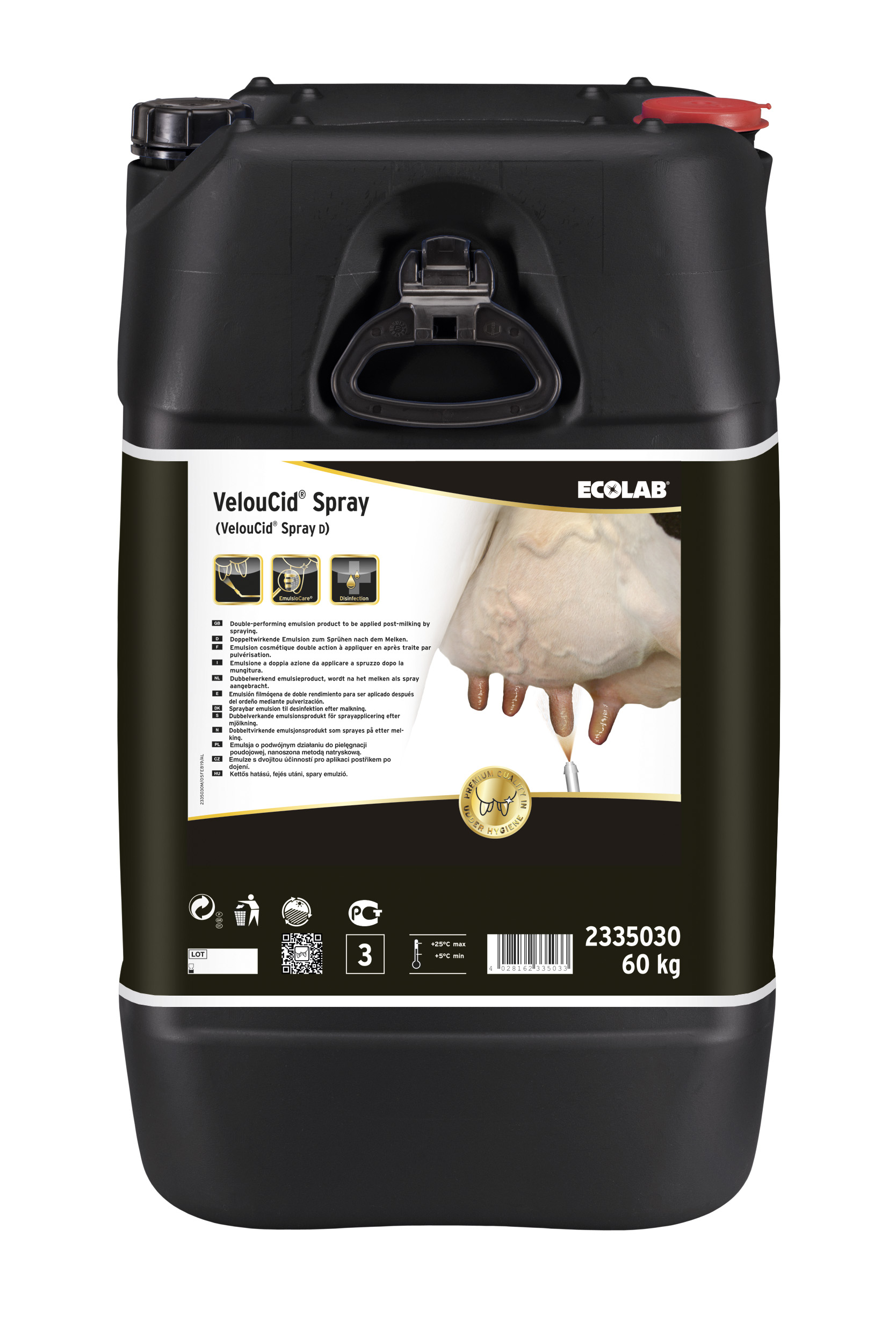 VelouCid Spray P3 60kg