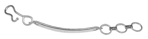 Koehalsbeugel met haak, 88cm