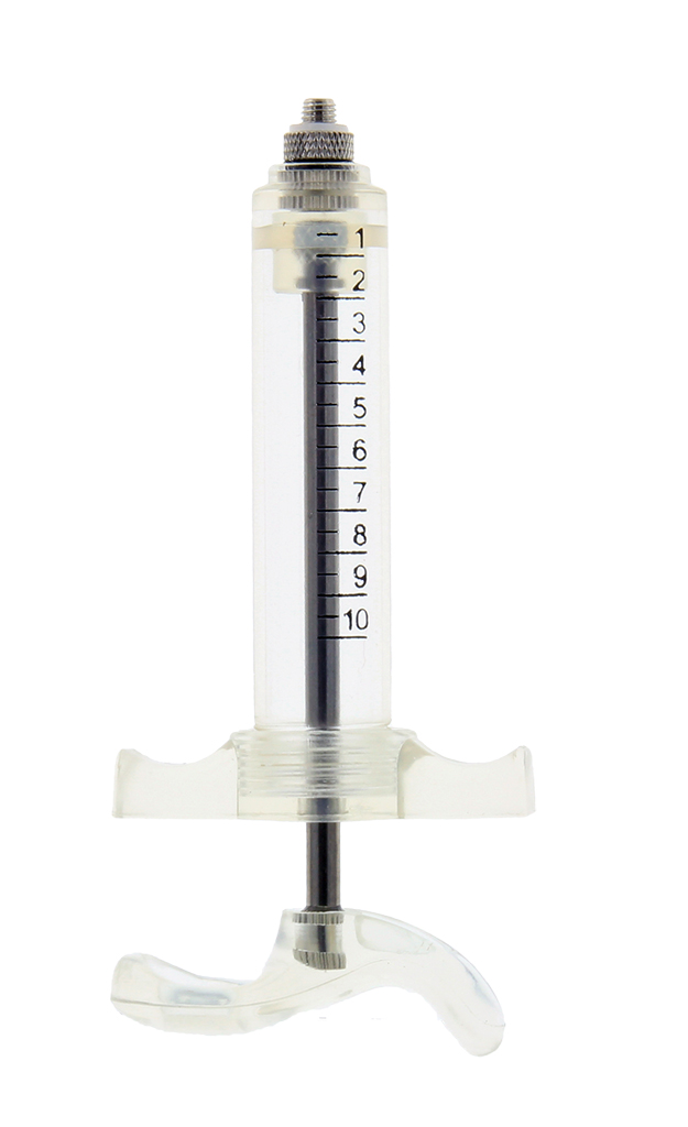 Injectiespuit Nylon 10ml Schroefdraad