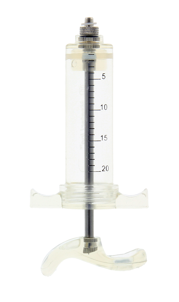 Injectiespuit Nylon 20ml Schroefdraad