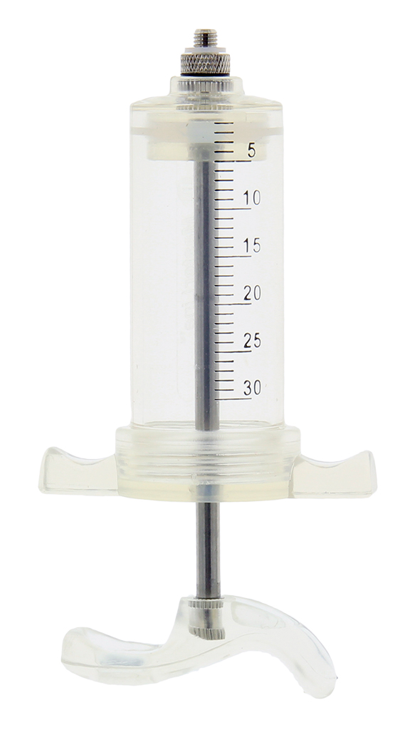 Injectiespuit Nylon 30ml Schroefdraad