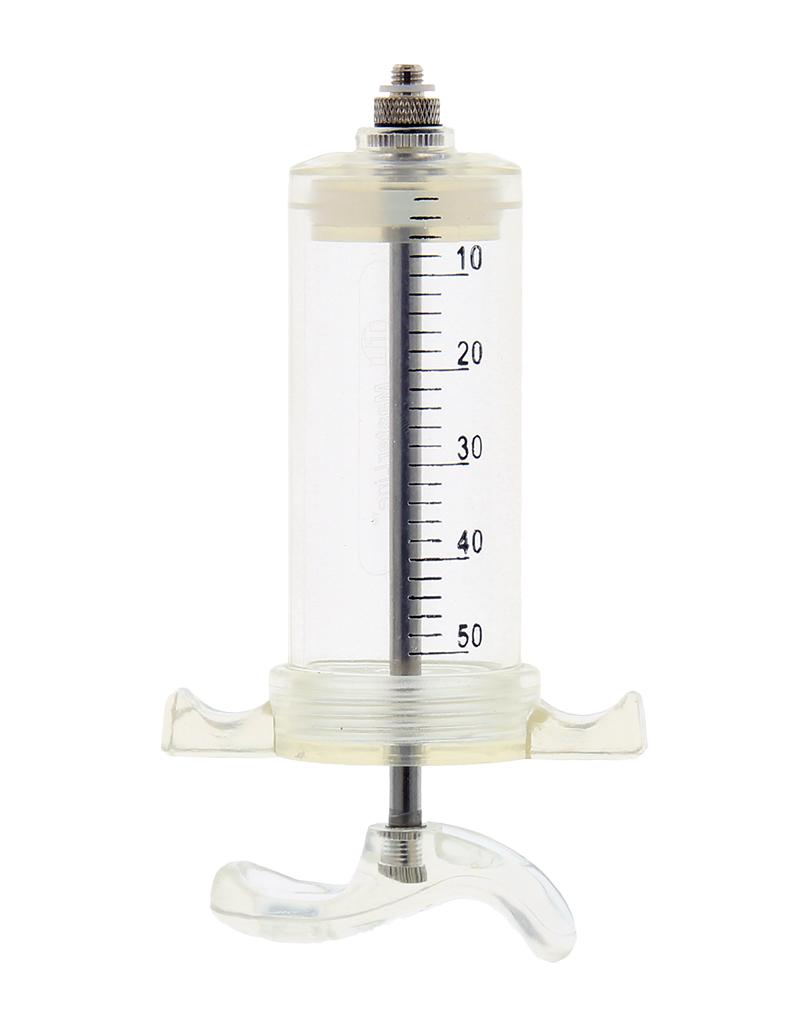 Injectiespuit Nylon 50ml Schroefdraad