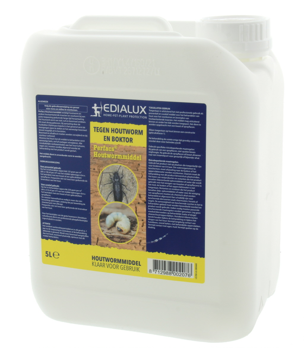 Perfacs houtwormmiddel kant&klaar, 5L