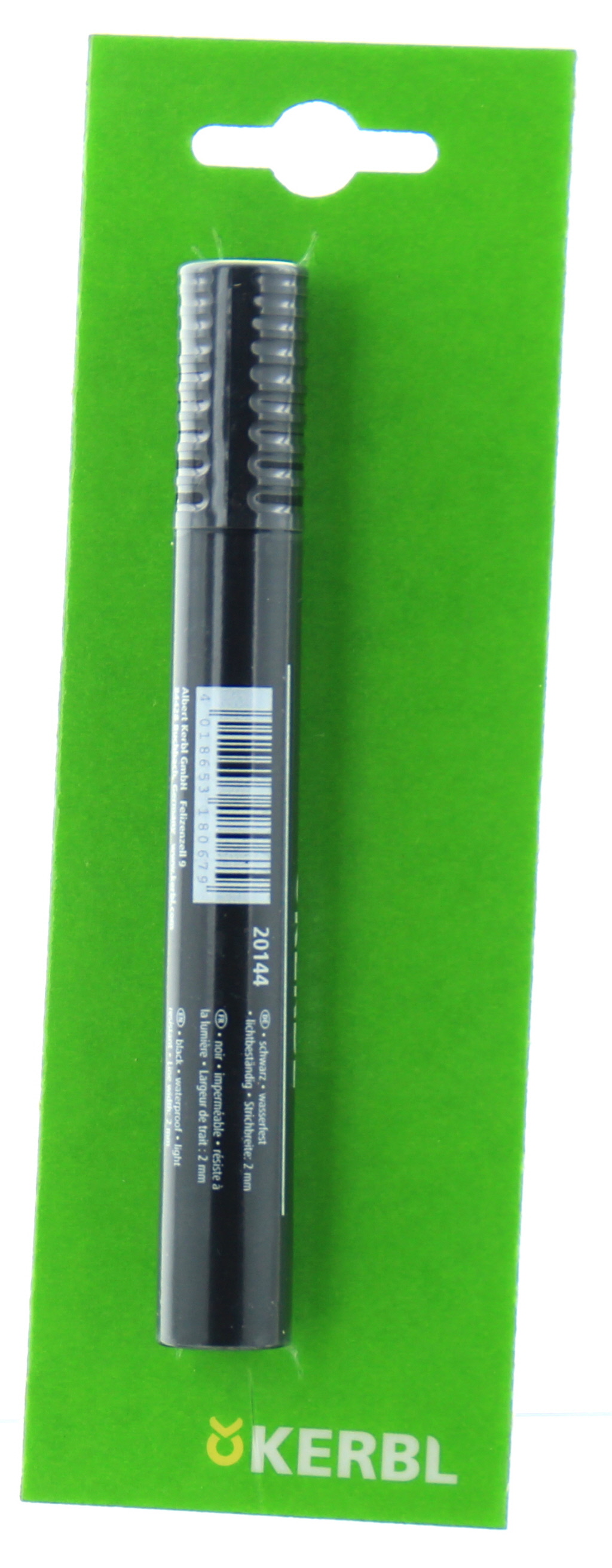 Permanente EarTag marker zwart 2mm