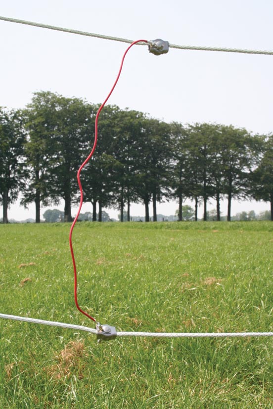 Verbindingsset RVS/INOX voor koord