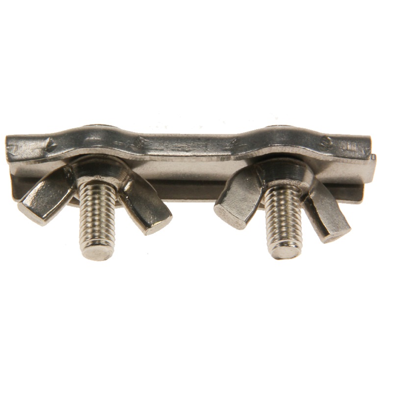 Verbinders RVS voor draad tot 4mm, 4st