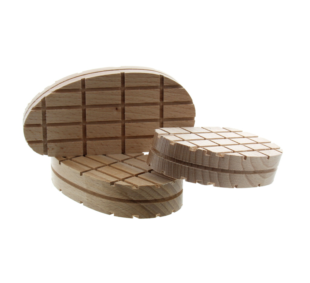 Klauwblokjes hout Standaard 100st
