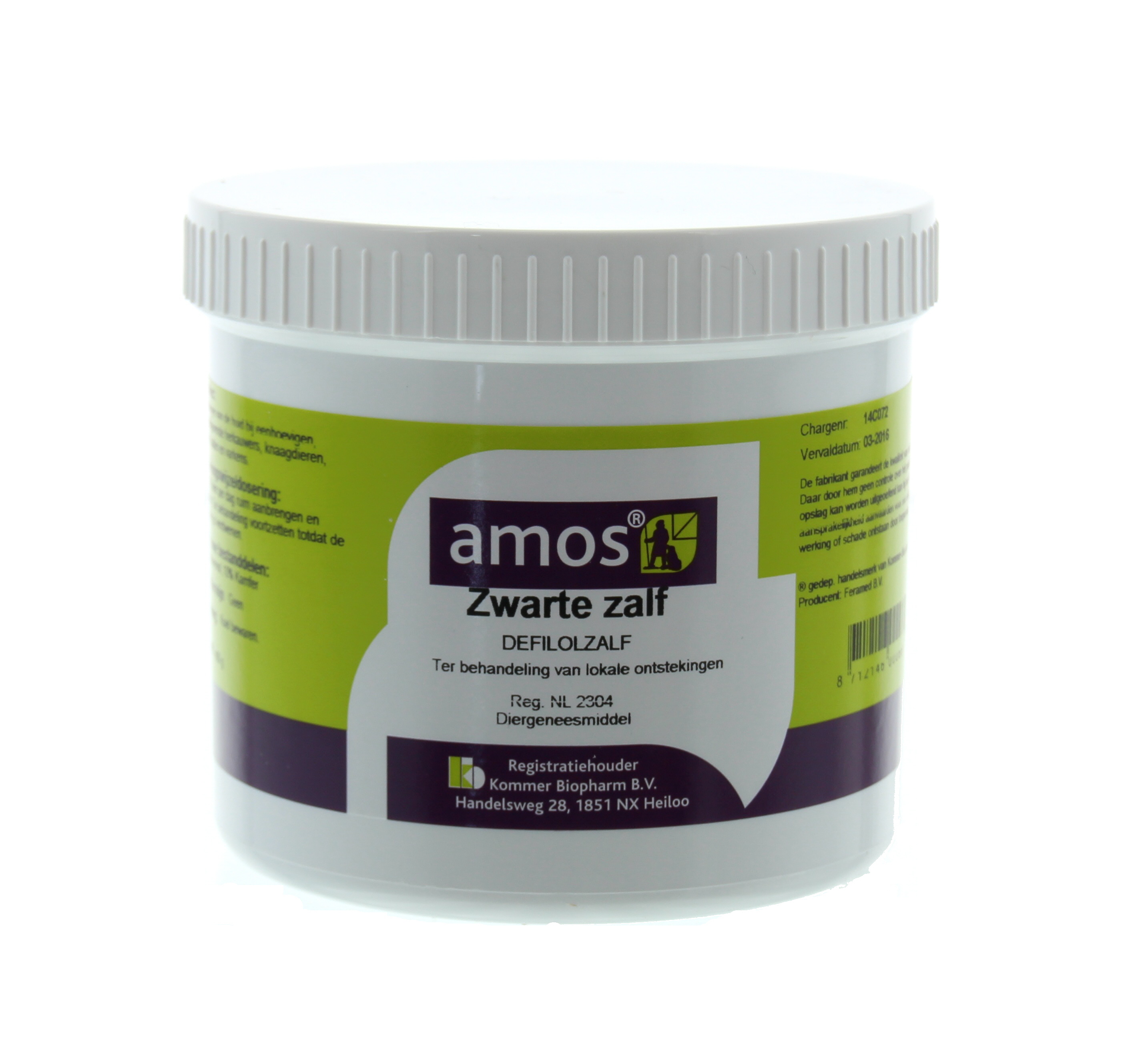 Zwarte (Defilol) Zalf, 400g, REGNL2304