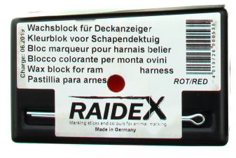 Dekblok Raidex rood