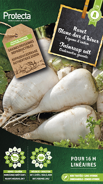 Tuinraap wit