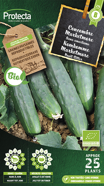 Komkommer Marketmore FR-BIO-15