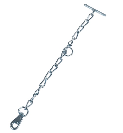 Ketting jongvee met knevel&karabijnhaak
