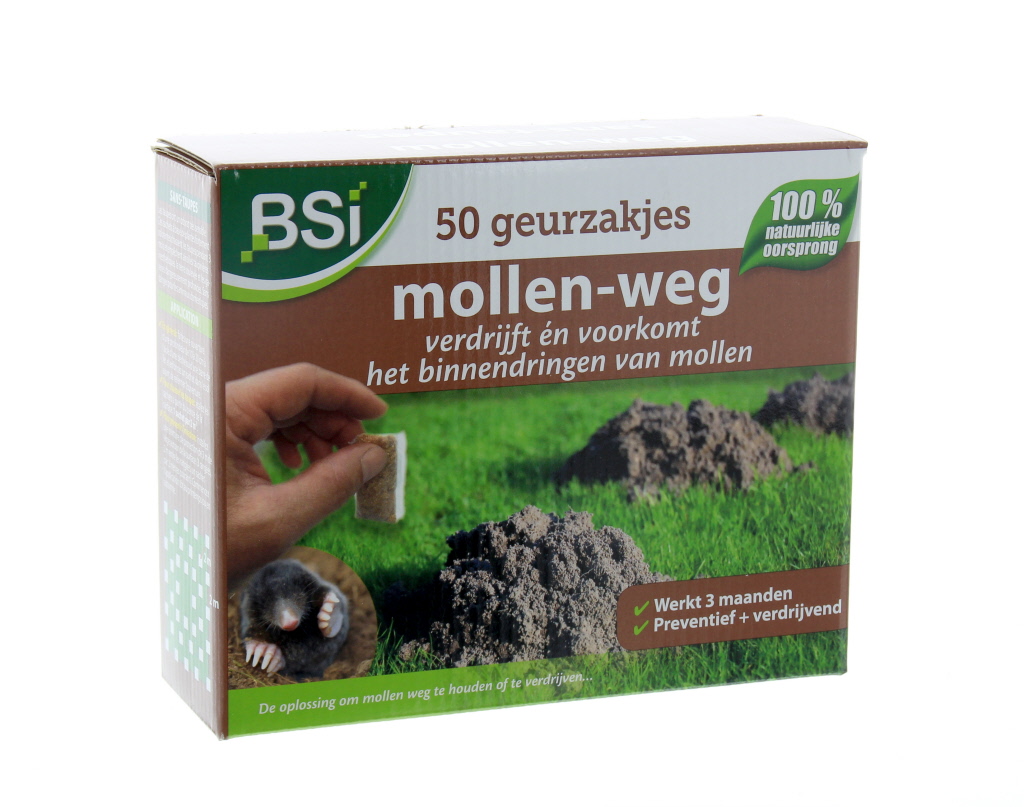 Mollen-weg geurzakjes, 50st