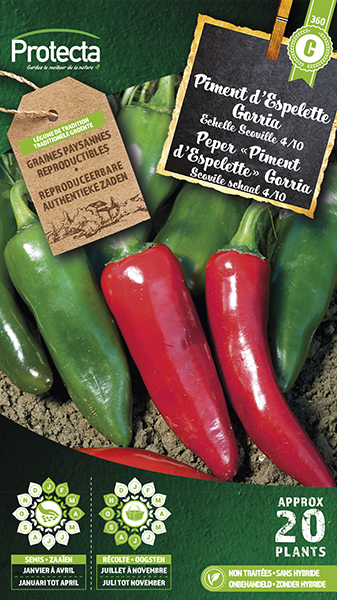 Peper "Piment d'Espelette" Gorria