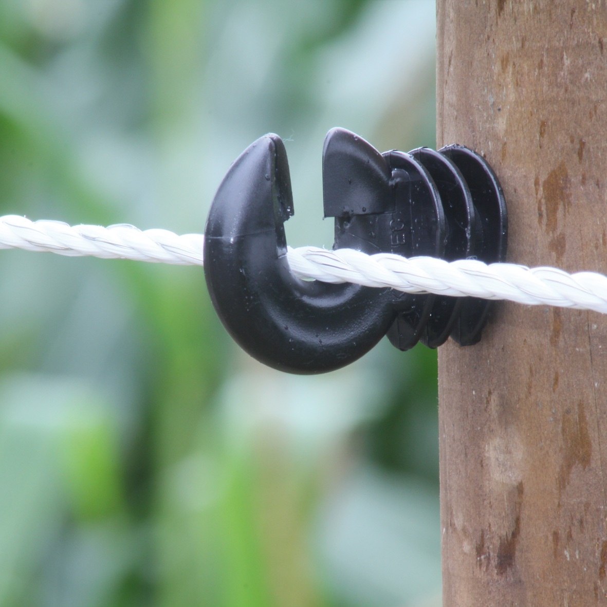Koord wit, 200m, 6mm, PE 6*0,3 RVS/INOX