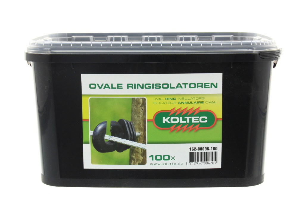 Ringisolatoren robuust en ovaal, 100st