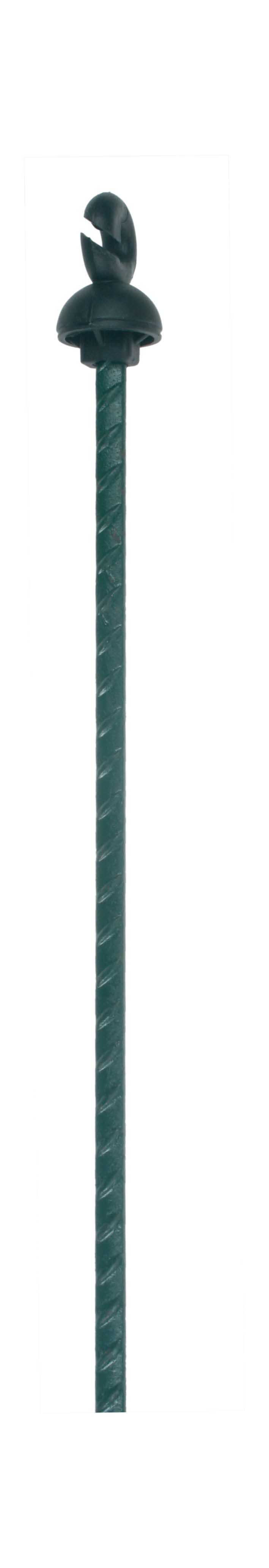 Veerstaal palen 105cm, groen ovaal