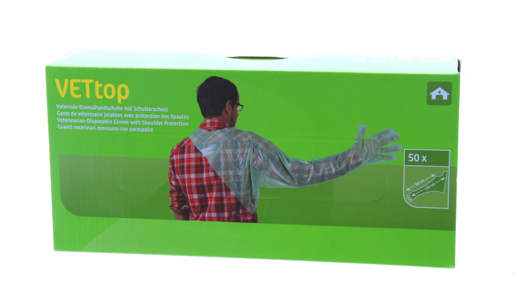 Armhandschoen schouderstuk, 50st