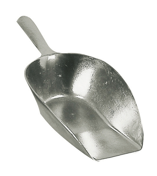 Meel/voerschep aluminium, 900g