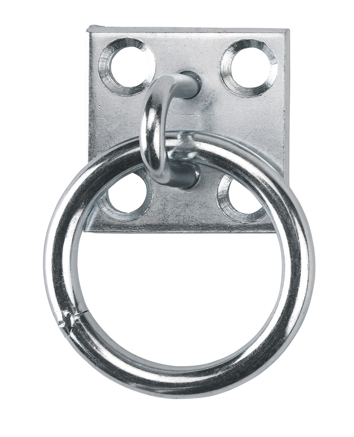 Muurplaat met ring, 49 x 49mm x 65mm