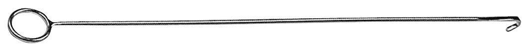 Verloshaak 54 cm lang RVS