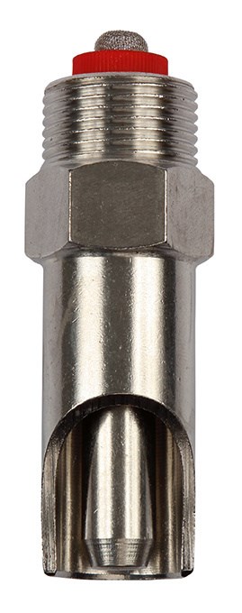 Bijtnippel RVS 3/4" met 12mm stift
