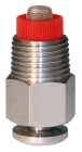 Sproeinippel RVS 1/2"met sleuven