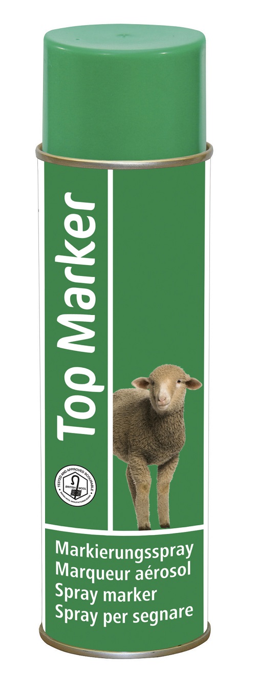 Top Marker merkspray schaap groen, 500ml
