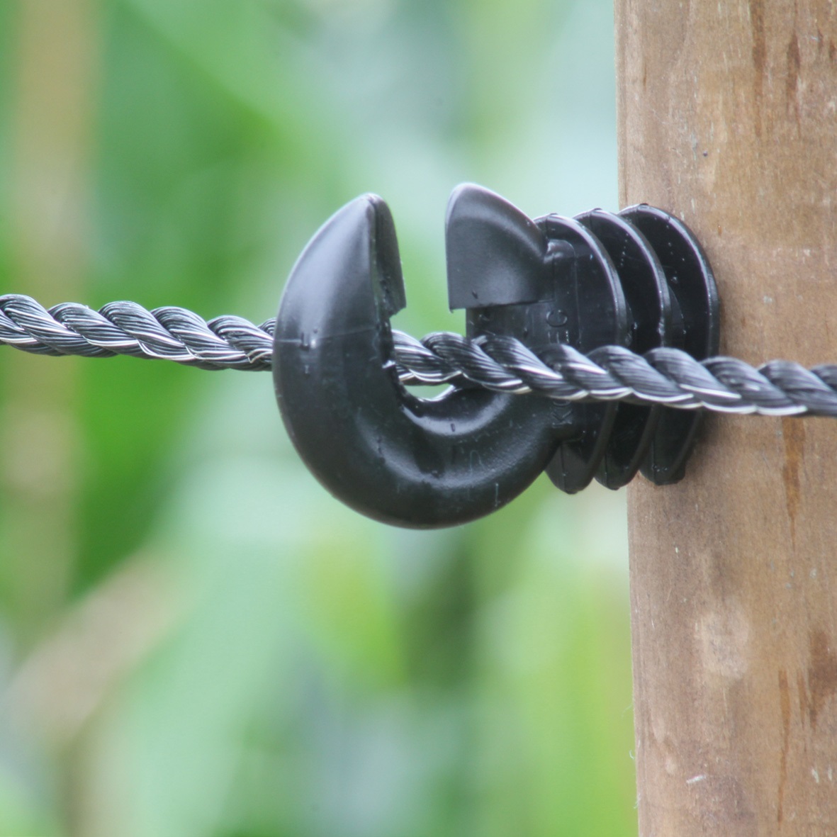 Koord zwart, 200m, 6mm, PE 6*0,3