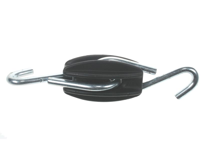 Ei isolator met 2 gegalvaniseerde haken