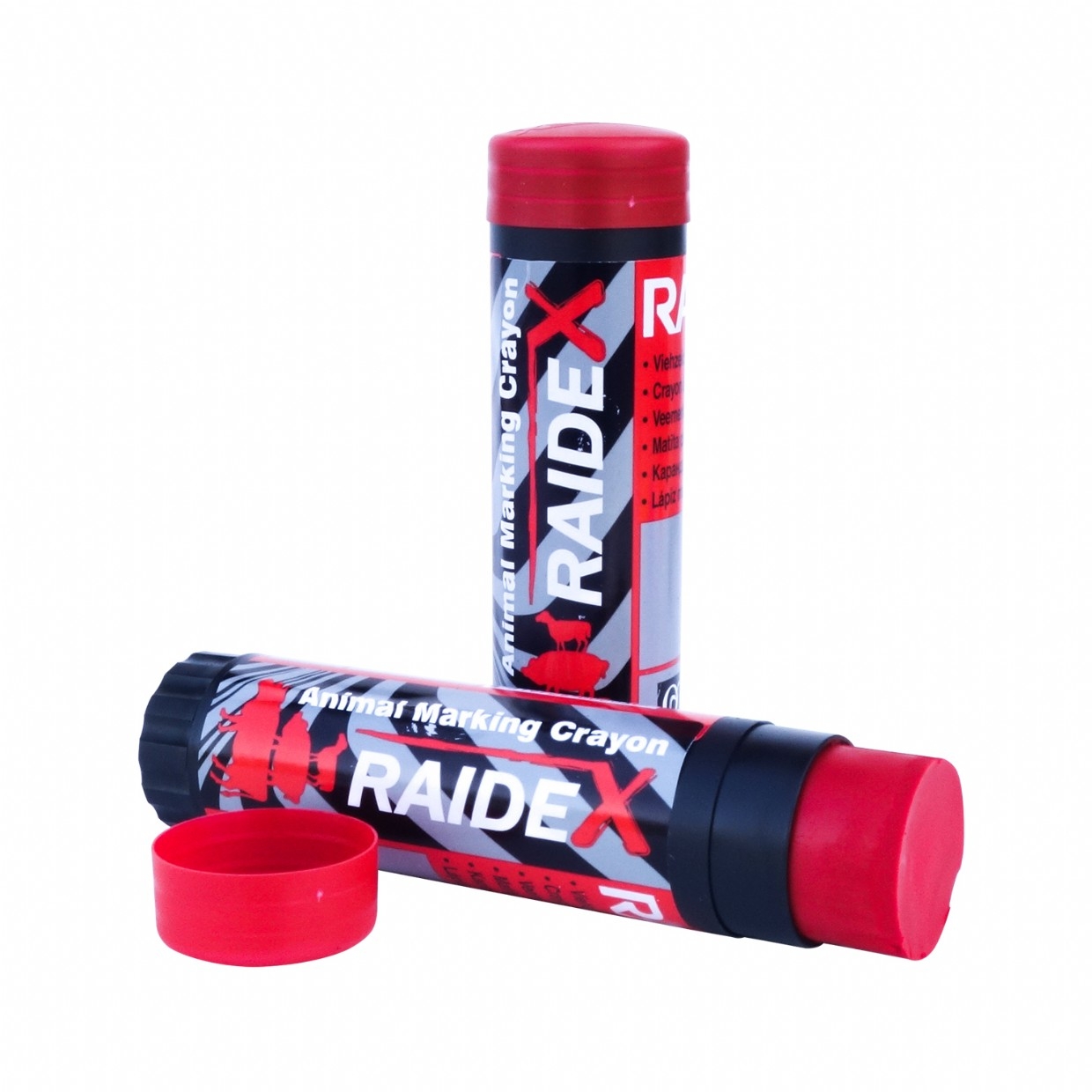 Raidex veemerkstift ROOD