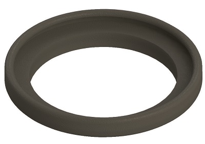 Afdichting rubber voor deksel melkemmer