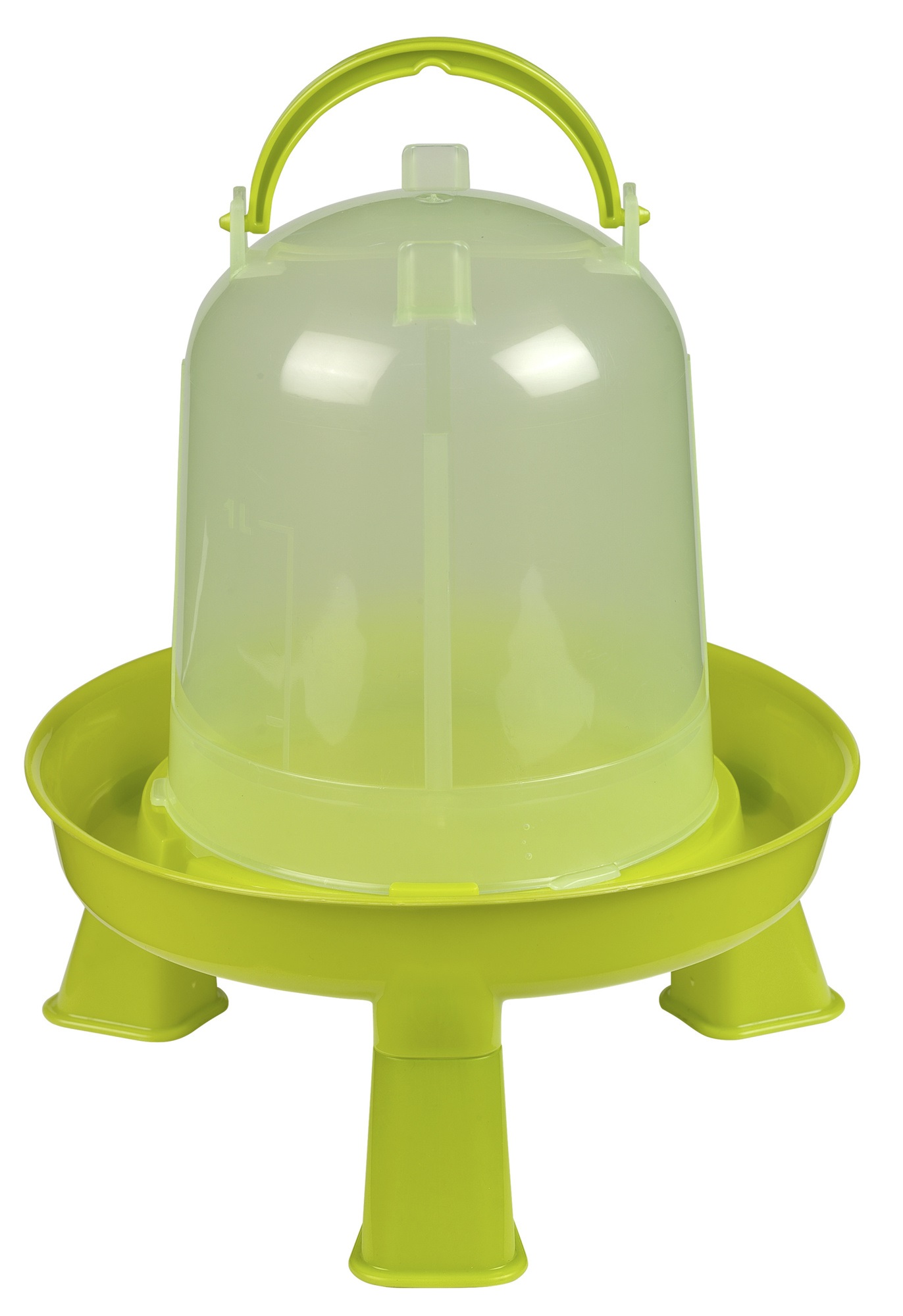 Pluimvee drinktoren op pootjes groen1,5L