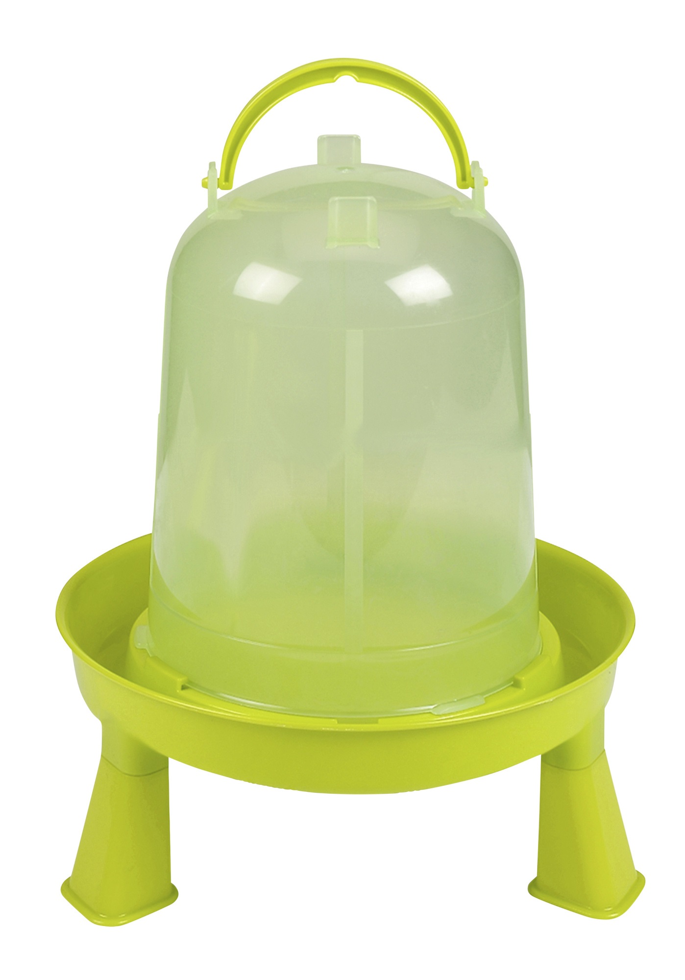 Pluimvee drinktoren op pootjes groen3,5L