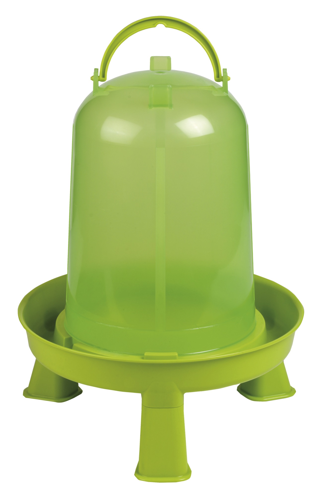 Pluimvee drinktoren op pootjes groen, 5L