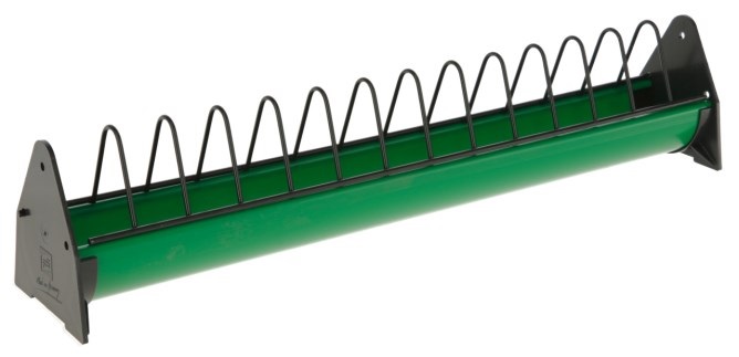 Voedertrog kippen groen, 75x20cm