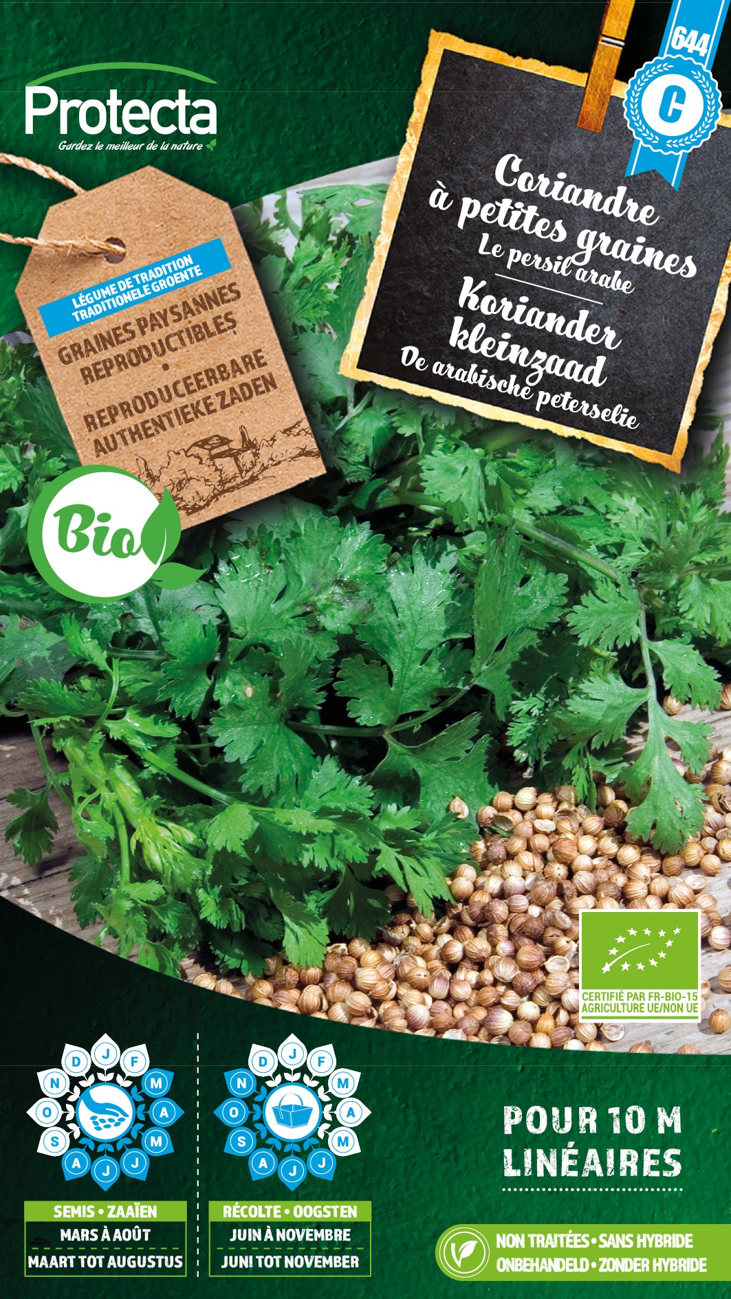 Koriander kleinzaad FR-BIO-15