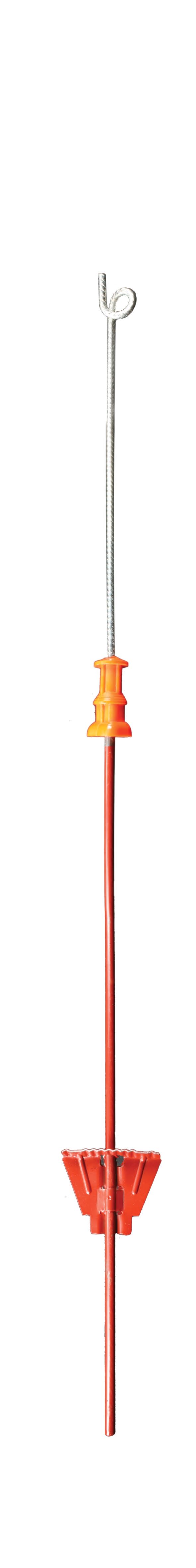 Krulstaartpaal stroomvoerend, 105cm