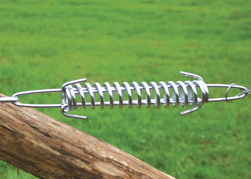 Spanveer groot RVS/INOX, voor staaldraad