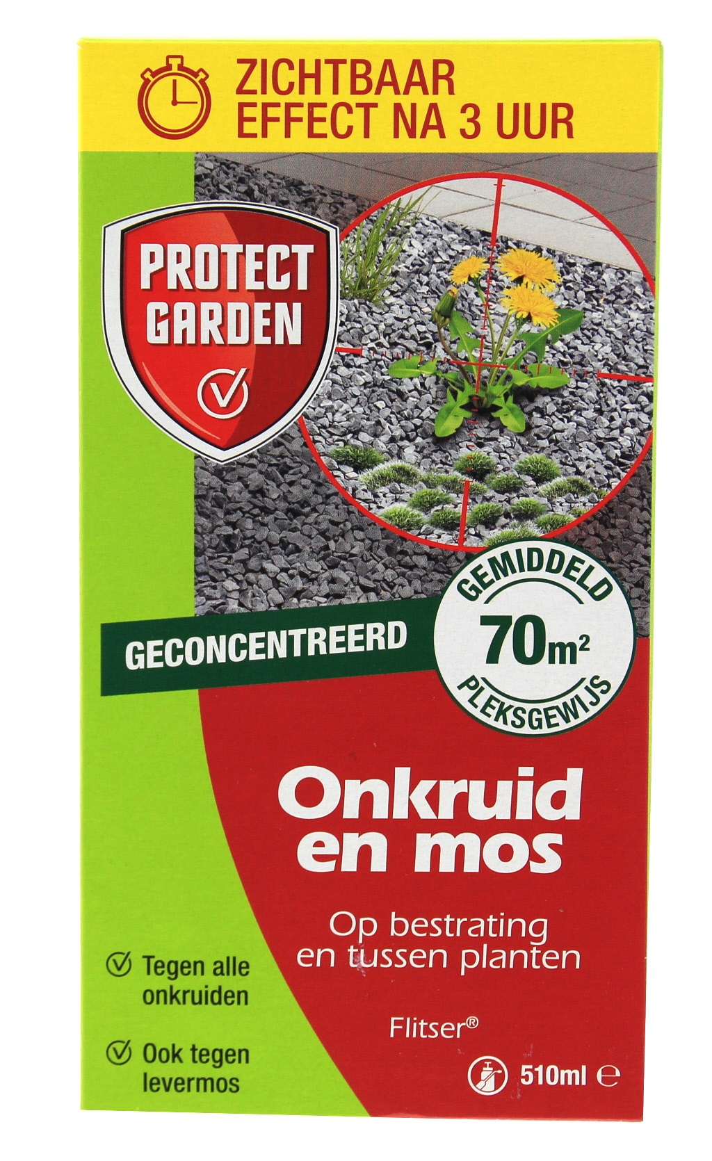 Flitser concentraat, 510ml vervallen