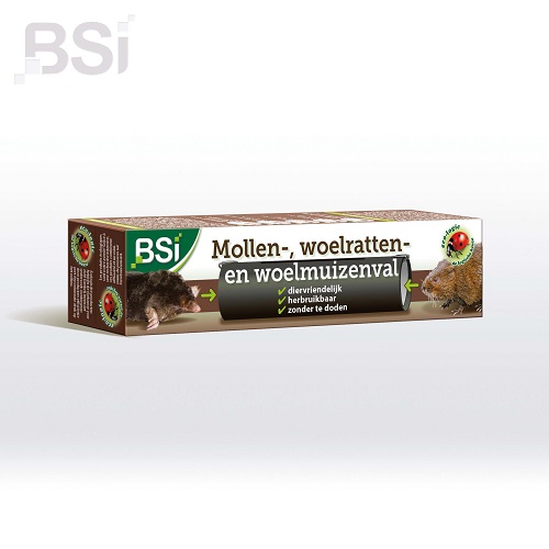 Mollen-, woelratten- en woelmuizenval