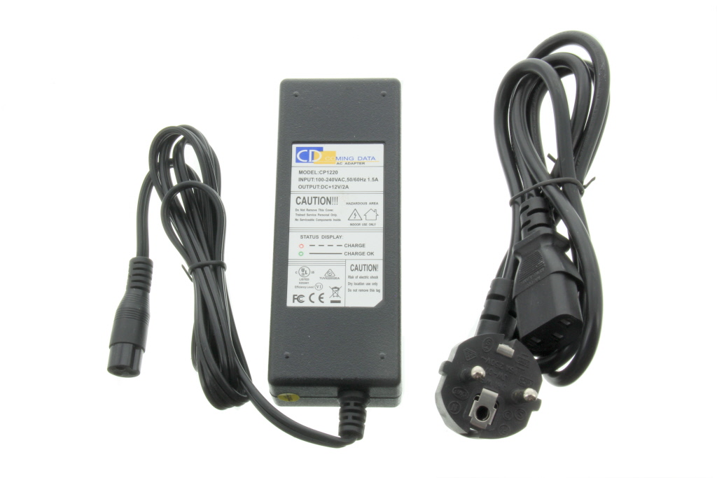 Lader+snoer voor batterijdrukspuit
