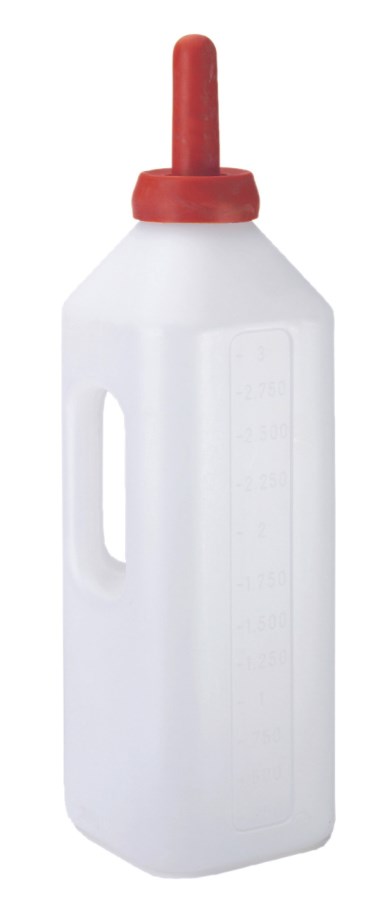 Kalverdrinkfles met speen, 3 liter