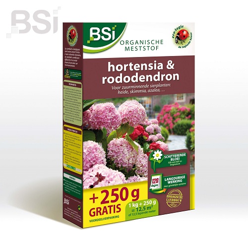 Meststof bio-hortensia, 1,250kg