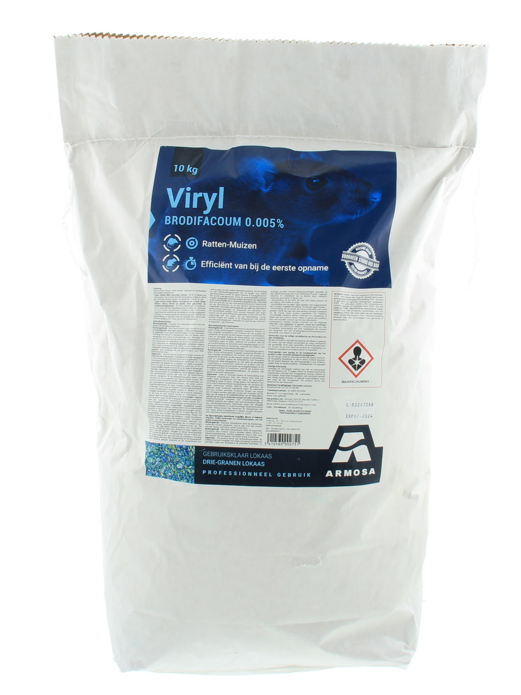 Viryl (graanmix) 10KG NL