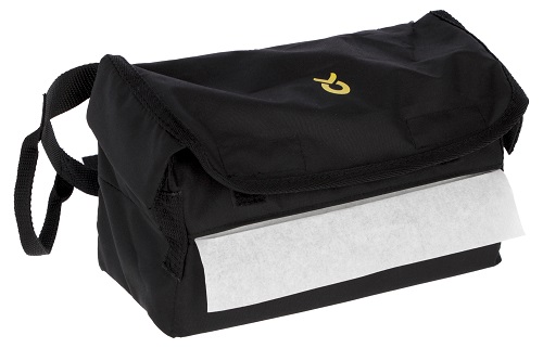 Gordeltas voor uierpapier
