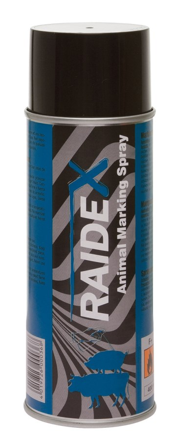 Raidex merkspray R/V blauw, 400ml