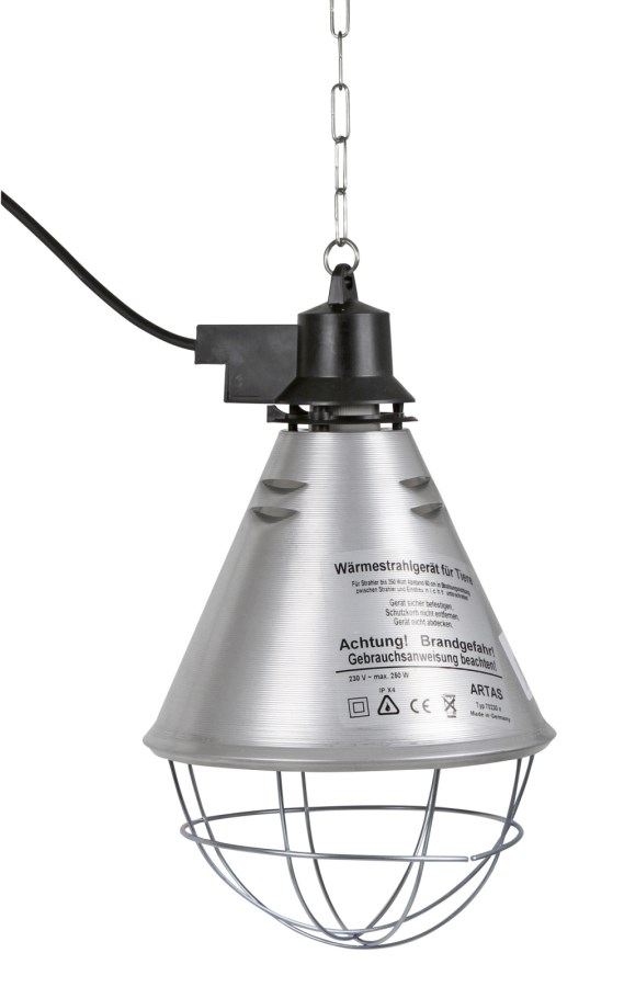 Armatuur verwarmingslamp 2.5m snoer