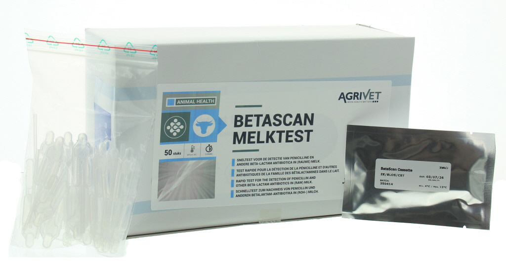 Melkteststrip Beta scan 50
