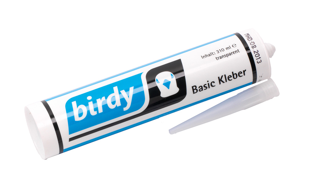 Birdy siliconenlijm transparant, 310ml